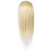 Cap de probă din fibră termorezistentă, blond, 65 cm 